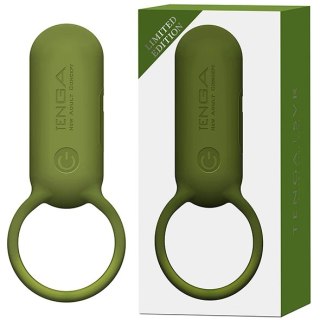 Tenga SVR Smart Vibe Ring Forest Khaki - pierścień wibrujący, ładowalny