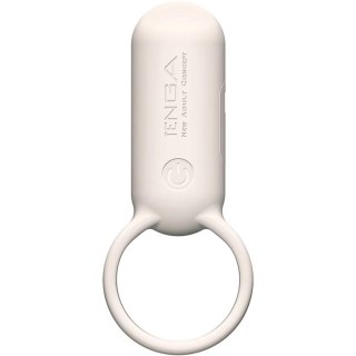 Tenga SVR Smart Vibe Ring Sand Beige - silikonowy pierścień wibrujący USB