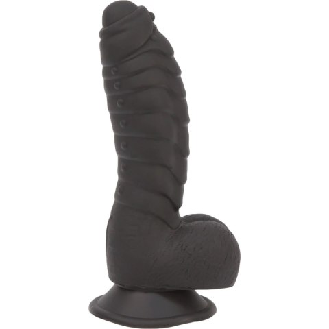 Addiction Ben Dong 18 cm Black - silikonowa anatomiczna forma, prążkowana
