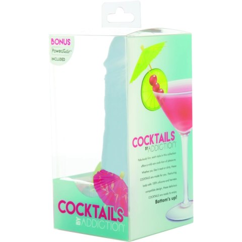 Addiction Cocktails Blue Lagoon 14 cm - Model silikonowy z przyssawką