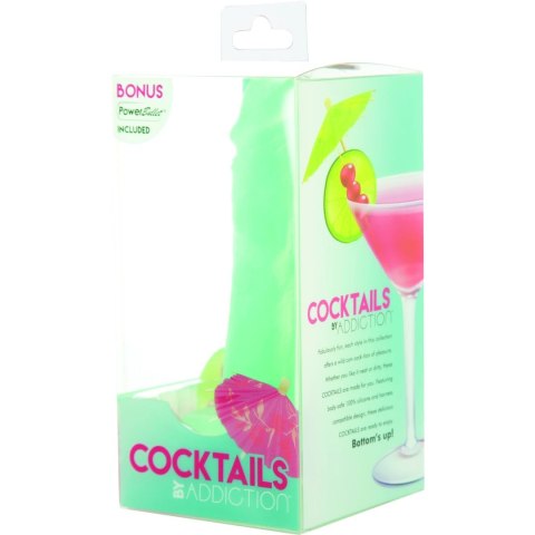 Addiction Cocktails Model Mint Mojito 14 cm silikon z przyssawką