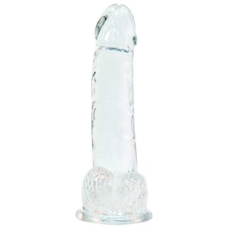 Addiction Crystal Addiction Clear 20 cm - model z przyssawką, transparentny
