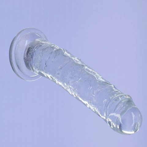 Addiction Crystal Addiction Vertical 20 cm - Model z przyssawką TPE
