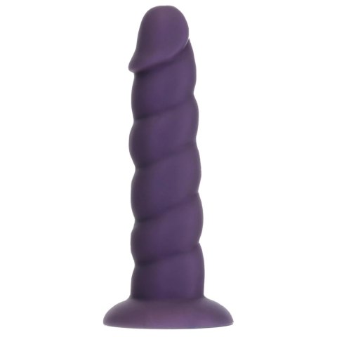 Addiction Fantasy Unicorn Purple 18 cm silikonowy model z przyssawką