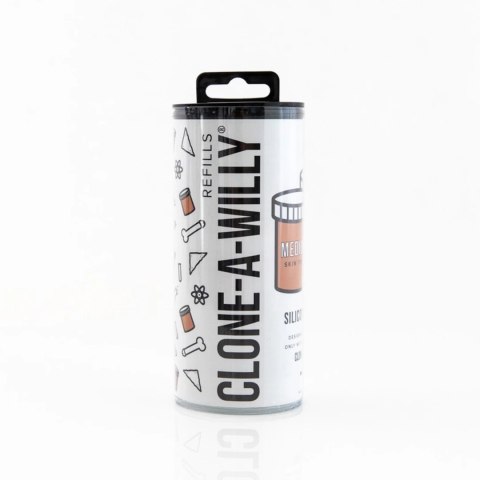 Clone A Willy Refill Medium Skin Tone silikonowy wkład uzupełniający