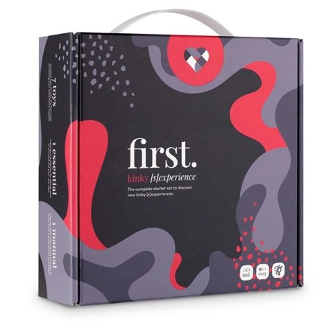 First. Kinky Experience Starter Set - Zestaw akcesoriow dla początkujących