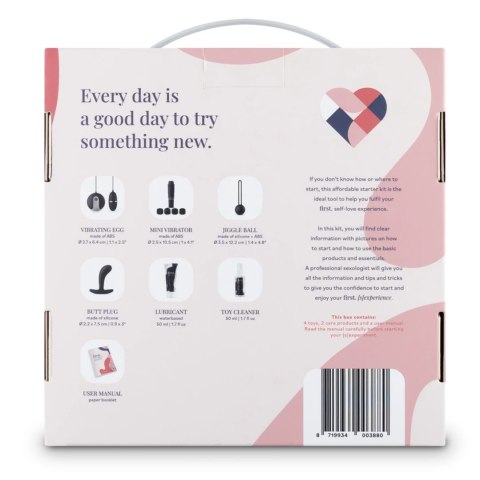 First. Self-Love Experience Starter Set - Zestaw akcesoriow dla kobiet S