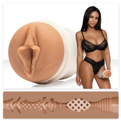 Fleshlight Girls Autumn Falls Cream - model z systemem SuperSkin, anatomiczny