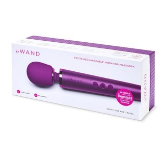 Le Wand Petite Massager Cherry - kompaktowy masażer, 10 trybow