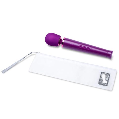 Le Wand Petite Massager Cherry - kompaktowy masażer, 10 trybow