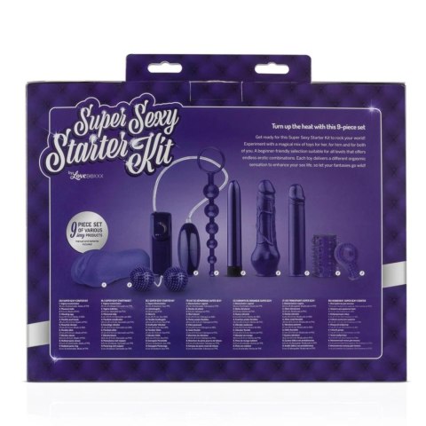 Loveboxxx Super Sexy Starter Kit - Zestaw akcesoriow dla par i singli
