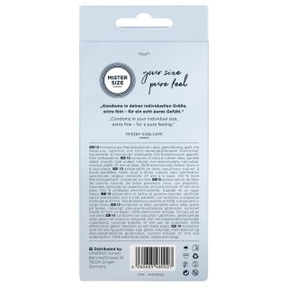 Mister Size 47 mm - precyzyjnie dopasowane prezerwatywy 10 sztuk