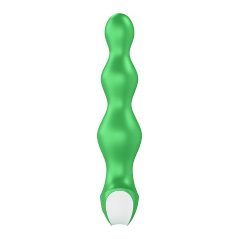Satisfyer Lolli Plug 2 Green - Wibrująca wtyczka silikonowa, 12 trybow