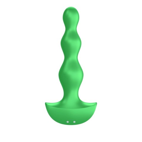 Satisfyer Lolli Plug 2 Green - Wibrująca wtyczka silikonowa, 12 trybow