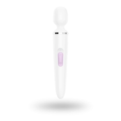 Satisfyer Wand-er Woman White - Masażer XXL, 50 trybow, silikonowy