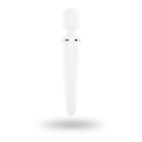 Satisfyer Wand-er Woman White - Masażer XXL, 50 trybow, silikonowy