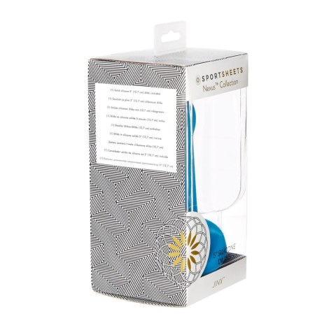 Sportsheets Nexus Jinx Periwinkle silikonowy model z przyssawką 15,2 cm