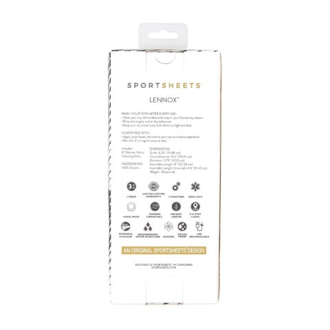 Sportsheets Nexus Lennox Emerald silikonowy model z przyssawką 22,9cm