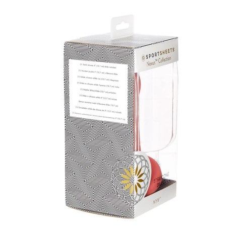 Sportsheets Nexus Nyx Coral silikonowy model zakrzywiony z przyssawką