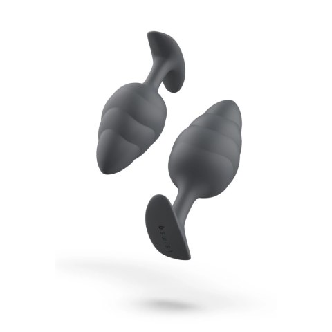 B Swish Bfilled Basic Plus Wave Slate - anatomiczna konstrukcja, silikon