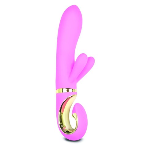 Gvibe Grabbit Pink - wielofunkcyjny model z 3 silnikami, silikon medyczny