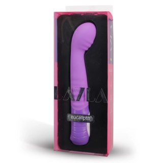 Layla Eucalipto Vibrator Purple - silikonowy model, 7 trybow, wodoodporny