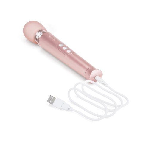 Le Wand Petite Massager Rose Gold - kompaktowy masażer z 10 trybami