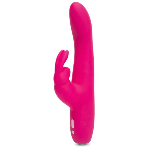 Lovehoney Happy Rabbit Curve Slim Pink - smukły model z podwojnym systemem wibracji