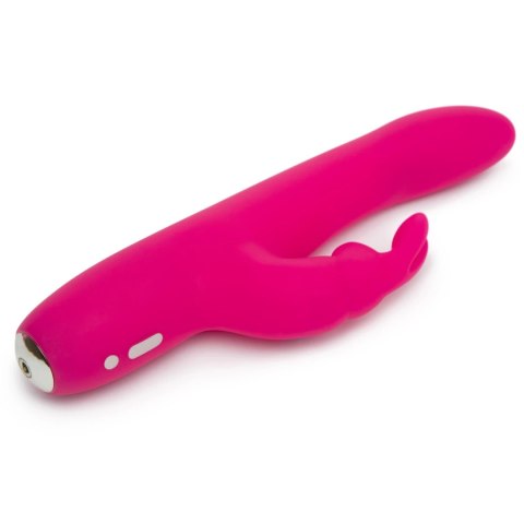 Lovehoney Happy Rabbit Curve Slim Pink - smukły model z podwojnym systemem wibracji