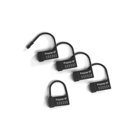 Mystim Pubic Enemy No 3 - Anatomiczna klatka regulowana z funkcją E-Stim