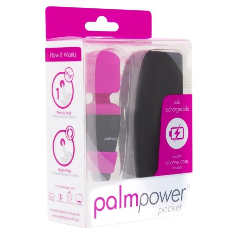 PalmPower Pocket Wand Massager - miniaturowy masażer podręczny USB