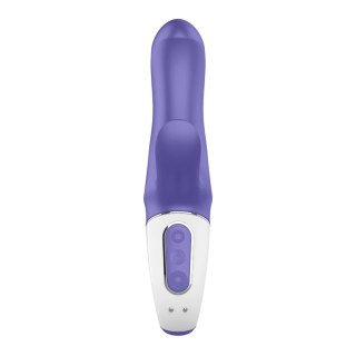 Satisfyer Magic Bunny - silikonowy model dwusilnikowy, wodoodporny IPX7