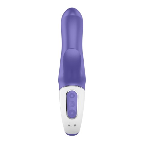 Satisfyer Magic Bunny - silikonowy model dwusilnikowy, wodoodporny IPX7