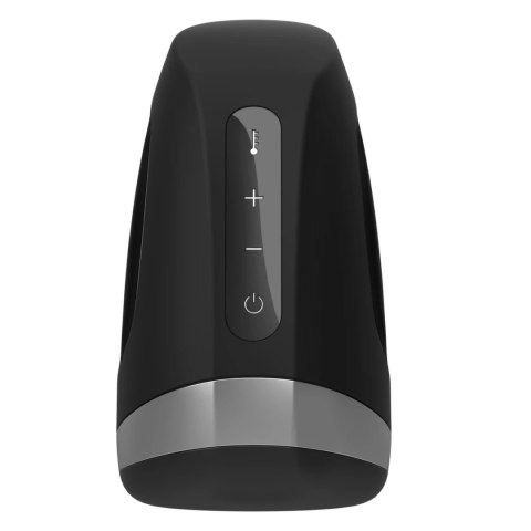 Satisfyer Men Heat Vibration - maszyna intymna z funkcją podgrzewania