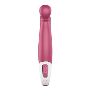 Satisfyer Petting Hippo - silikonowy masażer punktowy, 12 trybow, rożowy