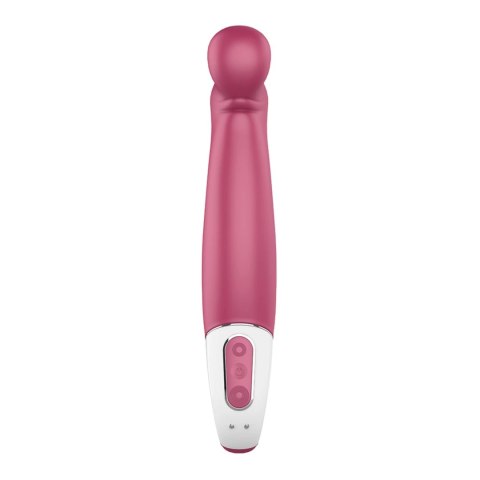 Satisfyer Petting Hippo - silikonowy masażer punktowy, 12 trybow, rożowy