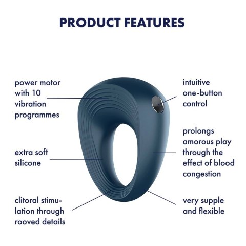 Stymulator Satisfyer Power Ring - dostawa lokalna