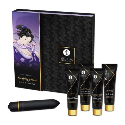 Shunga Naughty Geisha Kit - Zestaw Miniaturowych Akcesoriow Intymnych