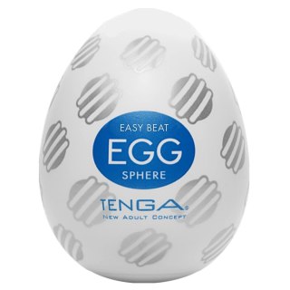 Tenga Egg Sphere - elastyczna nakładka intymna, 1 szt.