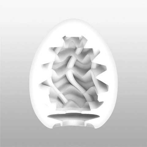 Tenga Egg Wavy II - elastyczna nakładka intymna, 1 szt.