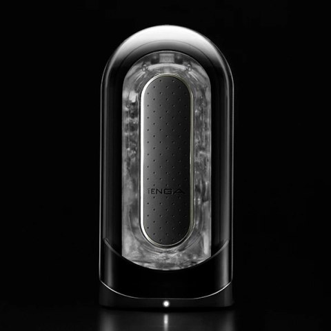 Tenga Flip Zero Electronic Vibration Black - maszyna intymna z wibracją