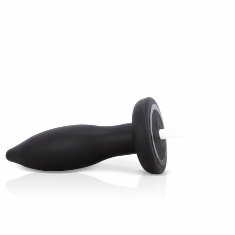 The Screaming O Vibrating Plug Black - wibrujący korek silikonowy z pilotem
