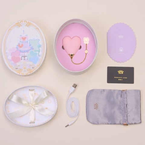 ZALO Baby Heart Berry Violet masażer relaksujący z aplikacją Bluetooth