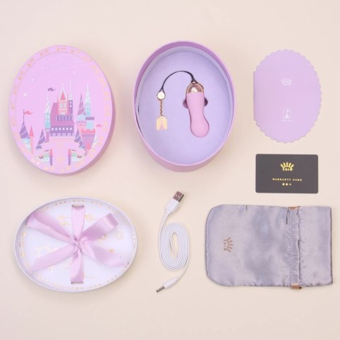 ZALO Baby Star Berry Violet - kompaktowa maszyna intymna, silikon Softek