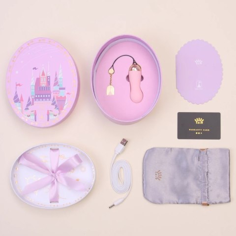 ZALO Baby Star Strawberry Pink - kompaktowy model z aplikacją, 8 cm