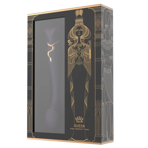 ZALO Queen Set Twilight Purple - Model z funkcją pulsacji i podgrzewania