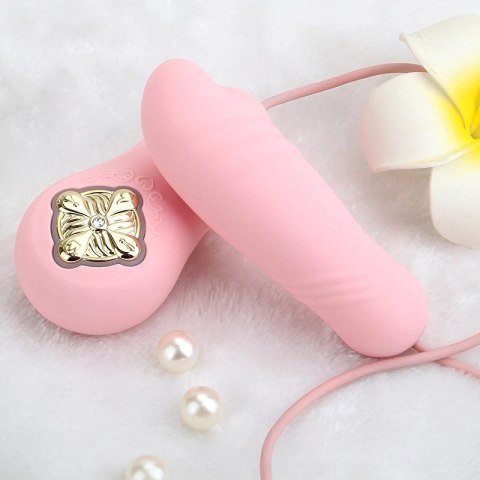 ZALO Temptation Preheating Bullet Thruster Fairy Pink - masażer z funkcją podgrzewania