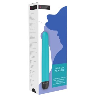 B Swish Bgood Classic Jade - dyskretny model wodoodporny 18cm, 5 trybow