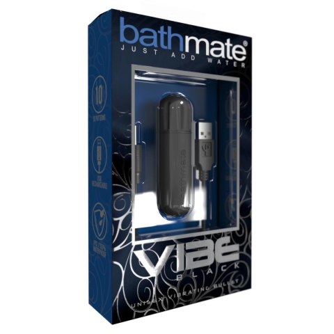 Bathmate Vibe Bullet Black - kompaktowy model, wodoodporny IPX7