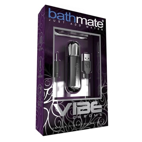 Bathmate Vibe Bullet Chrome - kompaktowy model z wodoodpornością IPX7
